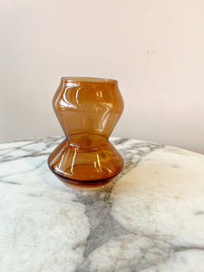 Rust glass vase