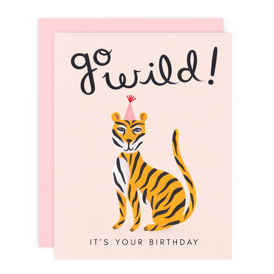 Go Wild Birthday Greeting Card